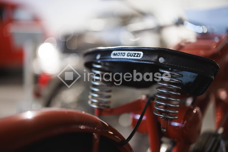 Vintage Motorcycle Seat
