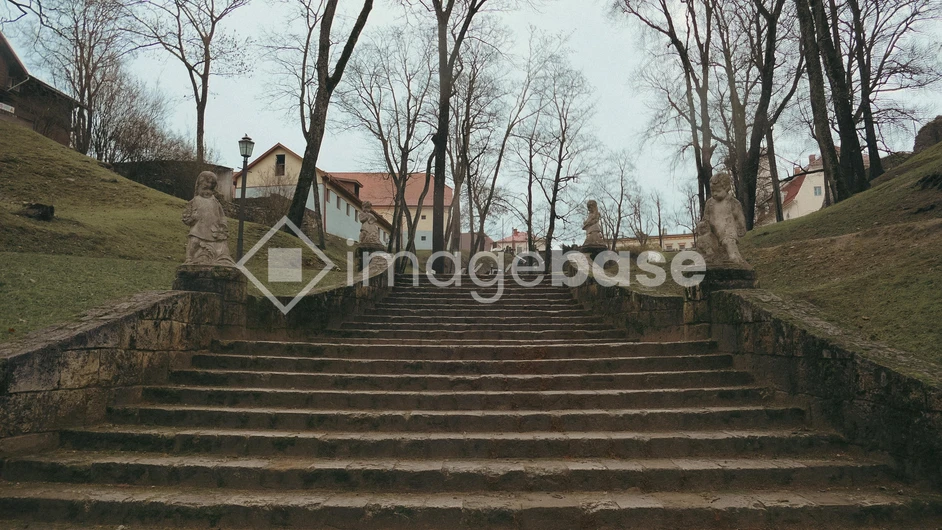 Historic Stone Staircase