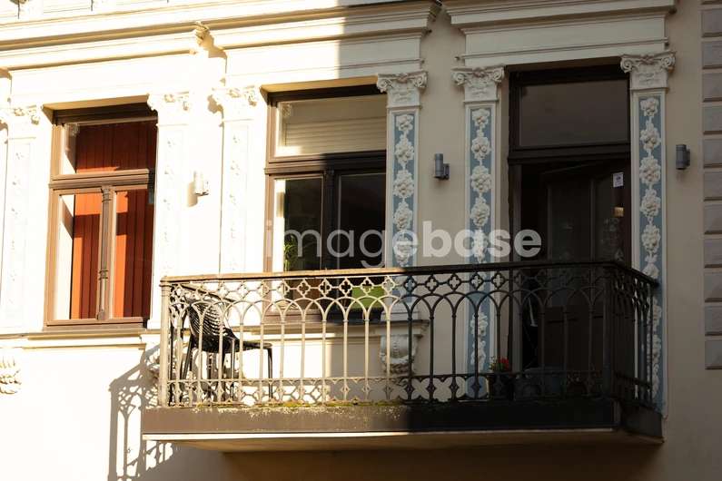 Ornate Balcony Architecture