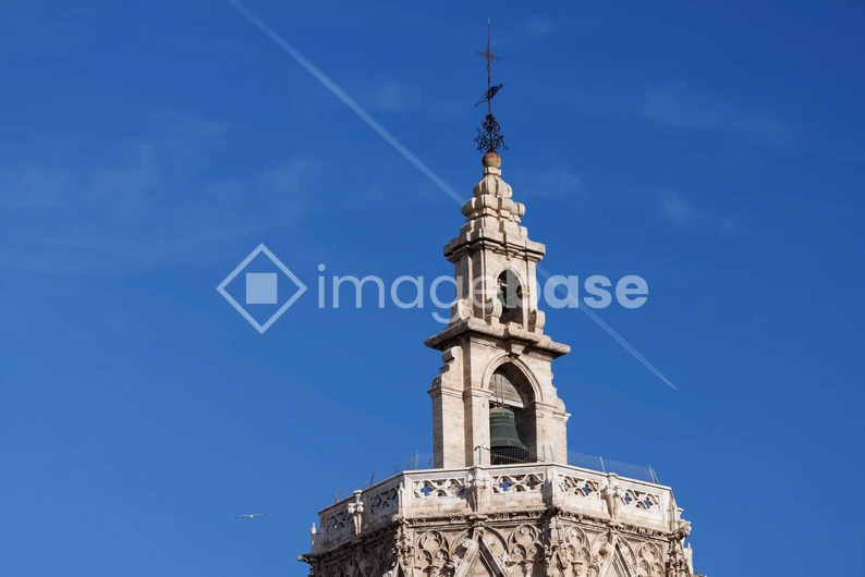 Historic Tower against Blue Sky