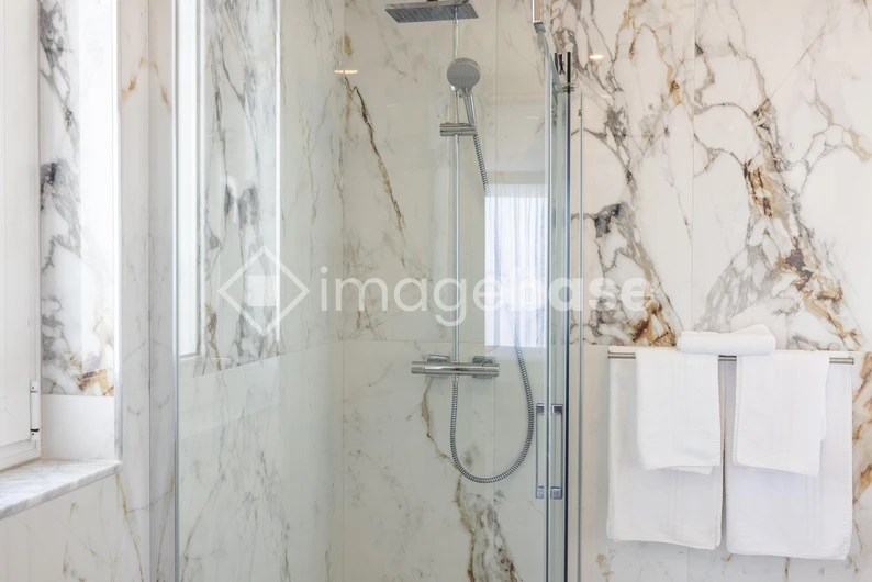 Elegant Marble Bathroom