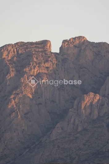 Sunset on Rocky Mountains