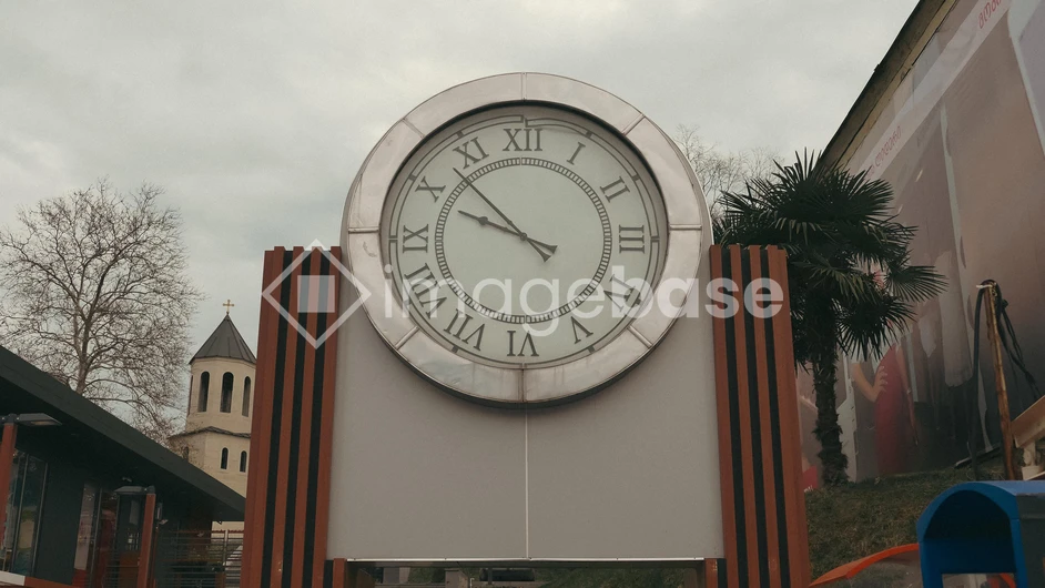 Outdoor Clock Tower