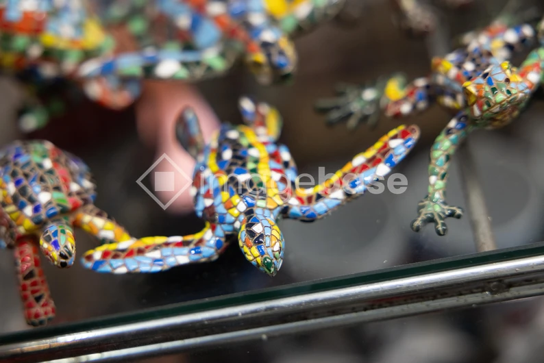 Colorful Mosaic Reptiles