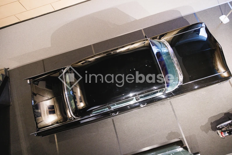 Classic Car Top View
