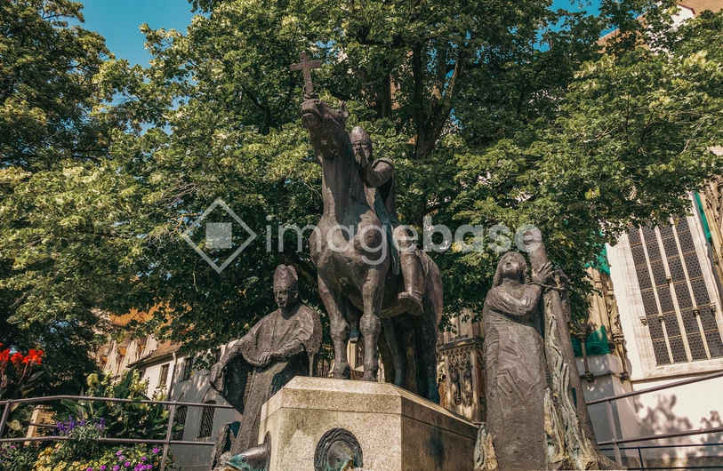 Historic Monument in a Scenic Park