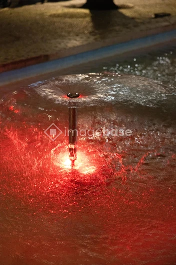 Illuminated Water Feature