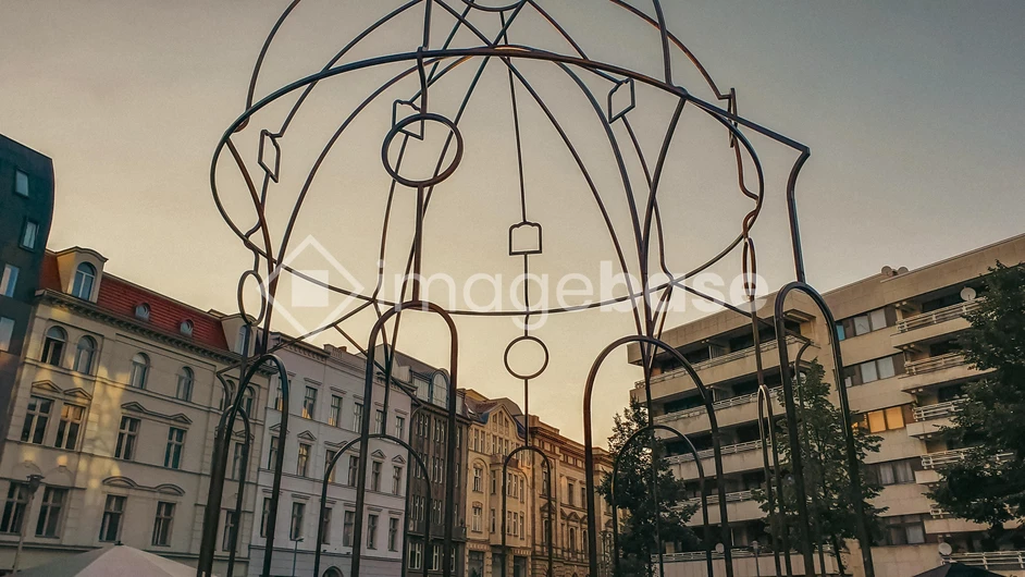 Urban Sculpture at Dawn