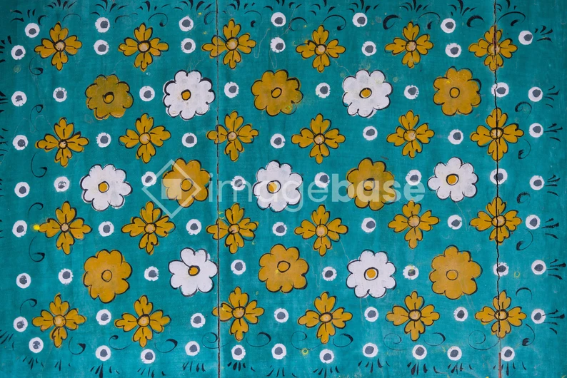 Floral Patterned Surface