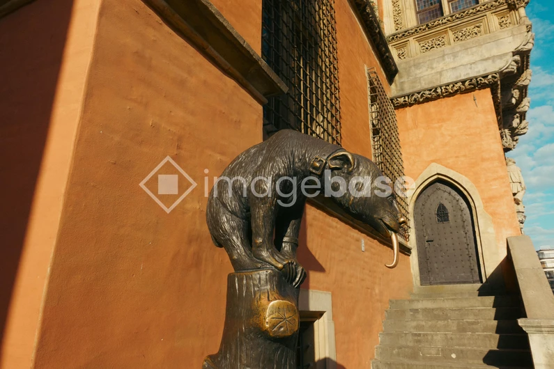 Historic Architecture with Sculpture