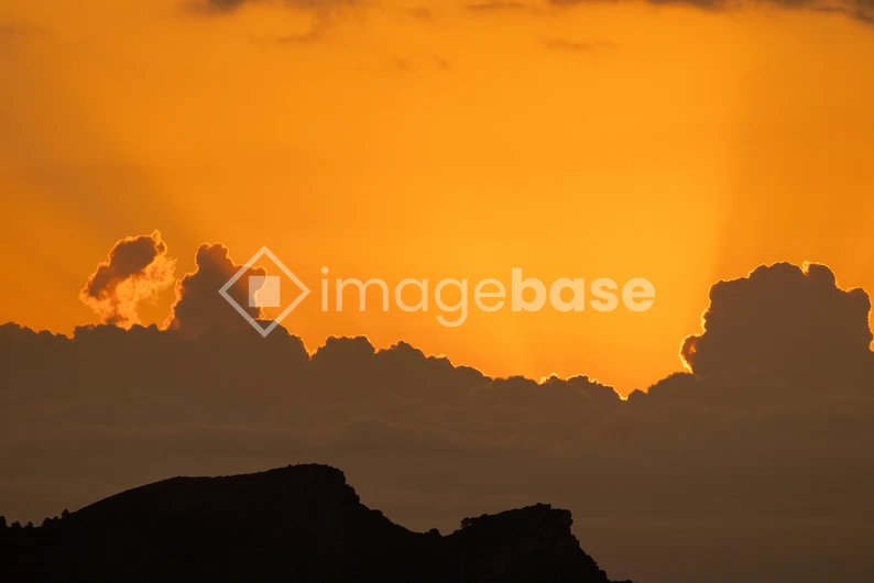 Sunset Over the Hills