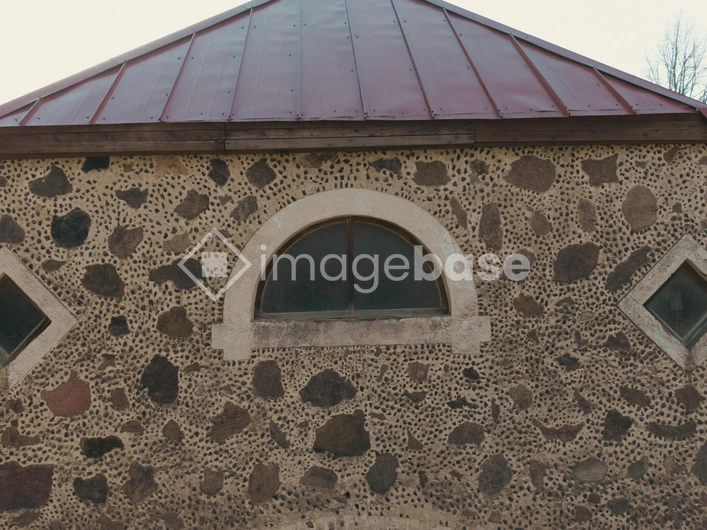 Stone Building Facade