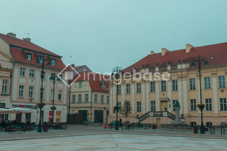 Charming Urban Square