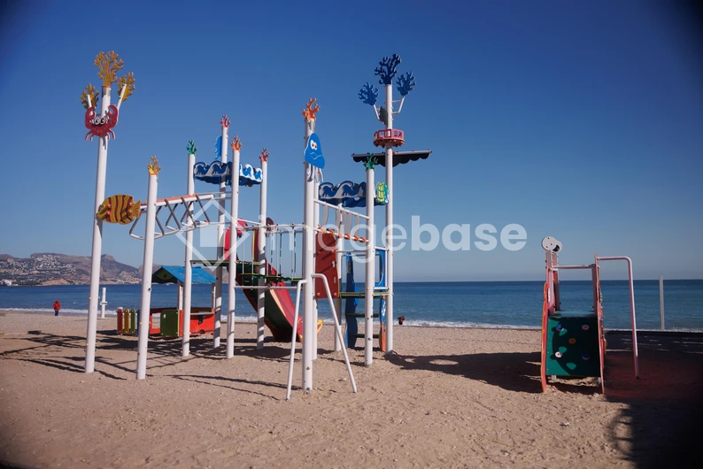 Colorful Beach Playground