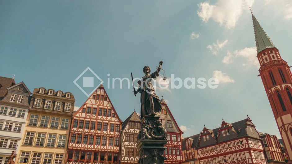 Historic European Square