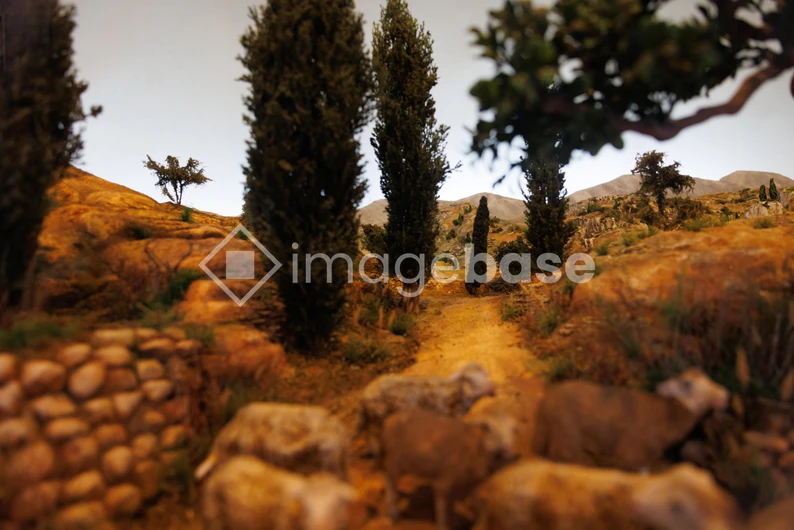 Rustic Landscape with Trees