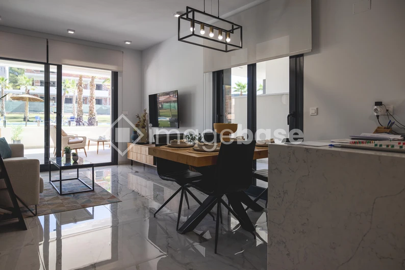 Modern Interior with Outdoor View