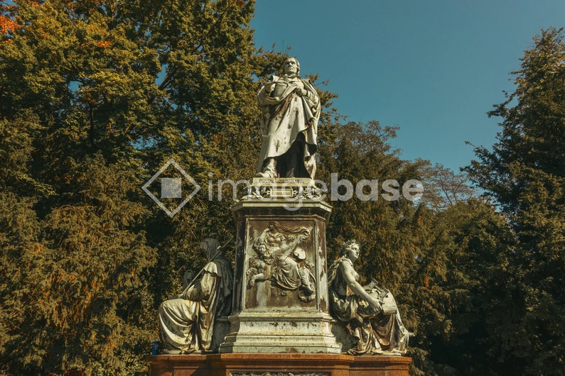 Historic Monument in Park