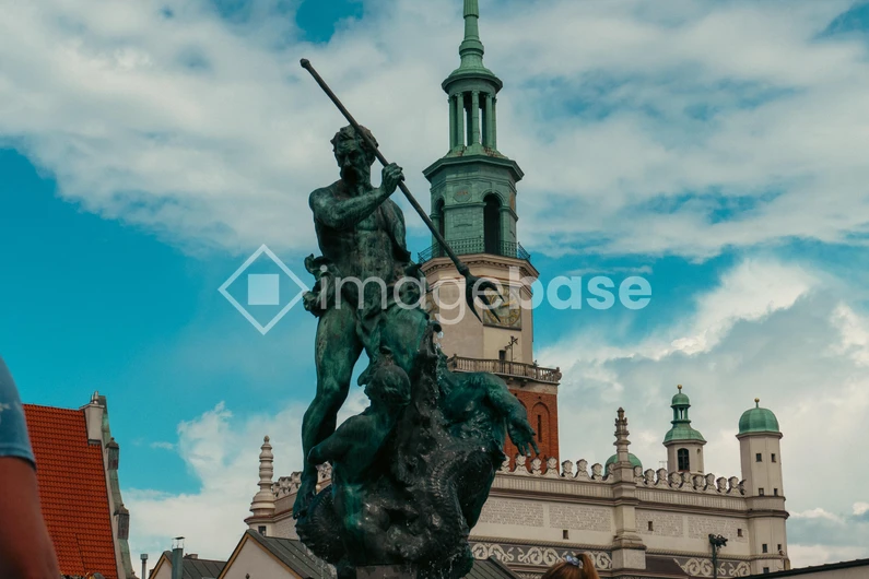 Historic Monument Against Blue Sky