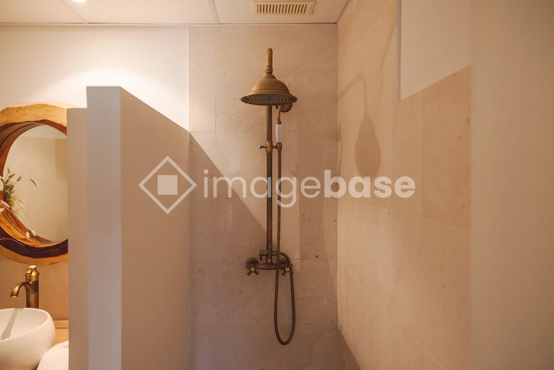 Rustic Bathroom Interior