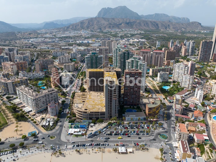 Aerial View of Urban Development