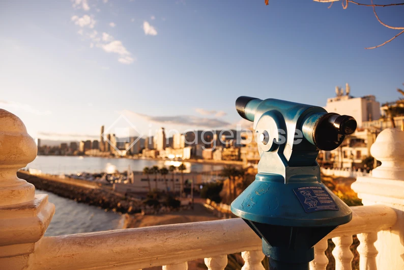 Seaside View with Telescope