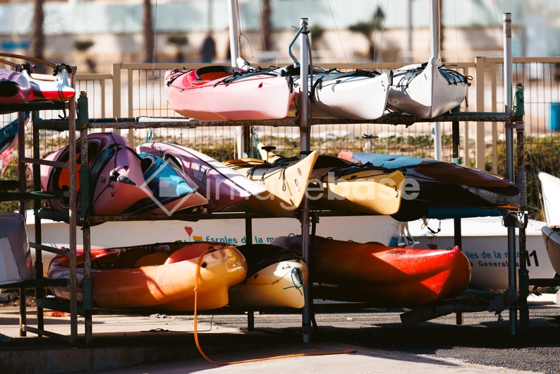 Kayaks Ready for Adventure