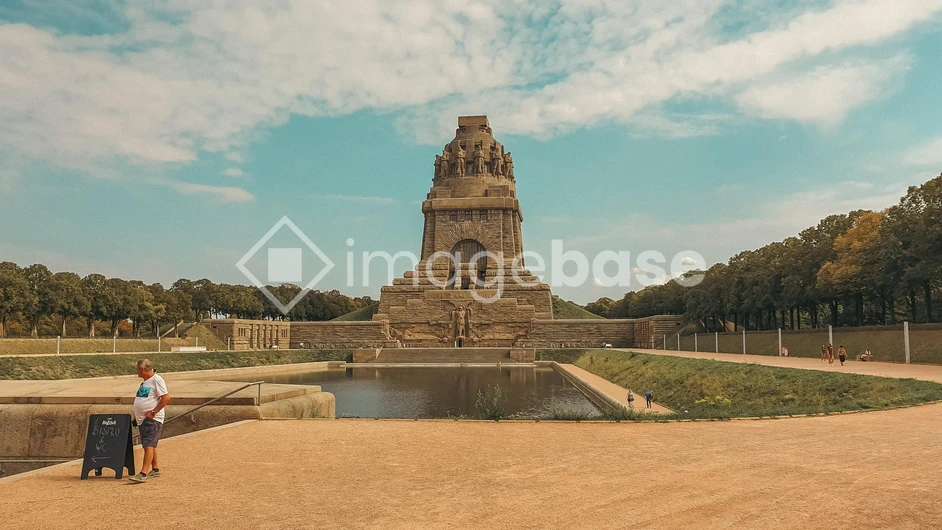 Historic Monument in a Park