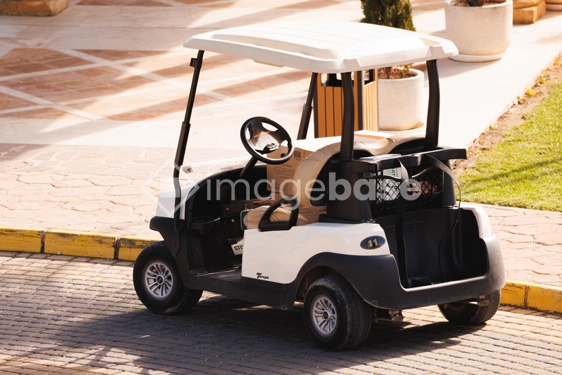 Golf Cart in Sunshine