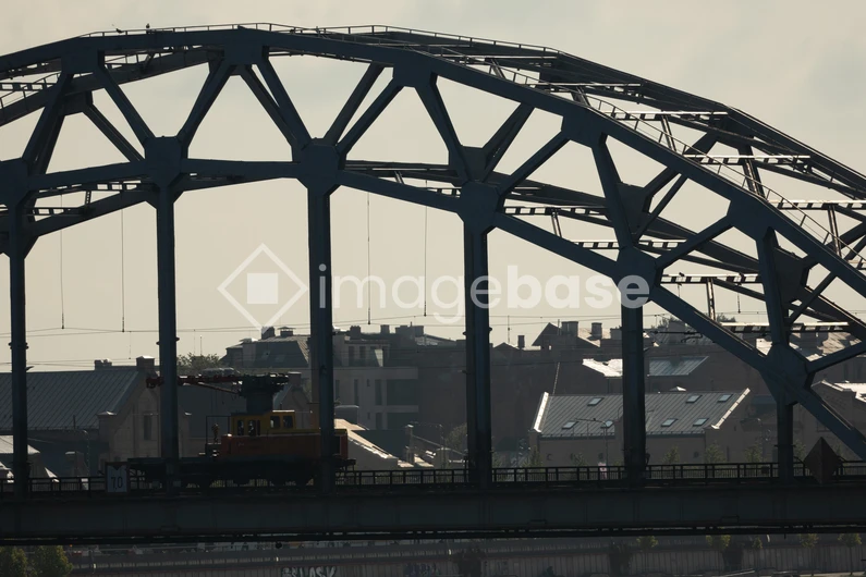 Urban Bridge Silhouette