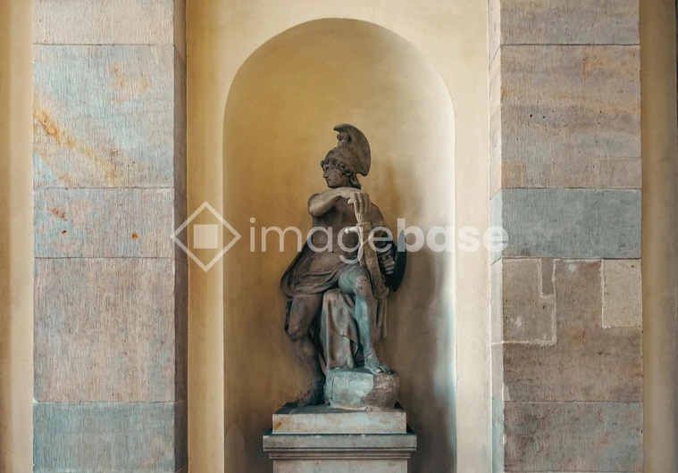 Statue in an Architectural Niche