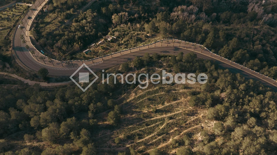 Winding Mountain Road