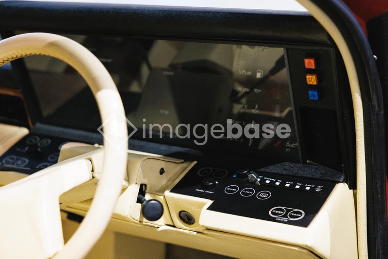 Vintage Car Dashboard