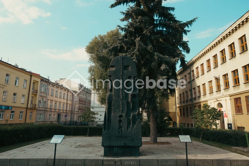 Historic Monument in Urban Setting