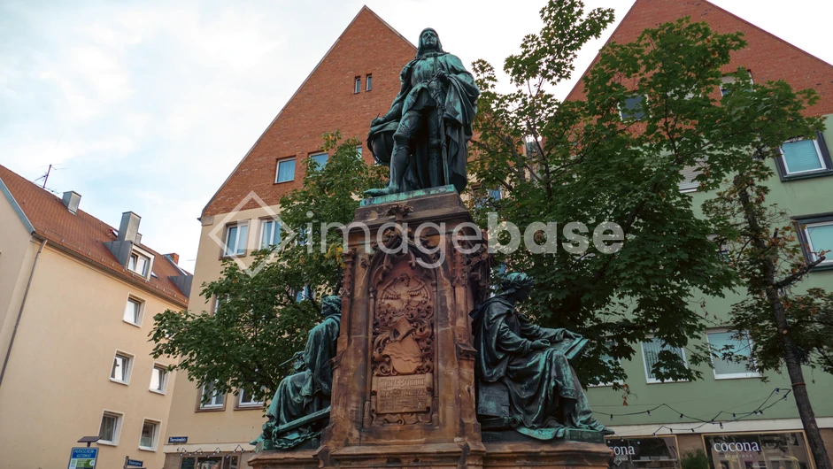 Historic Monument in Urban Setting