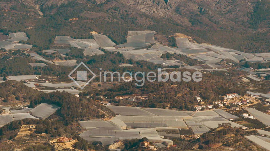 Aerial View of Agricultural Landscape