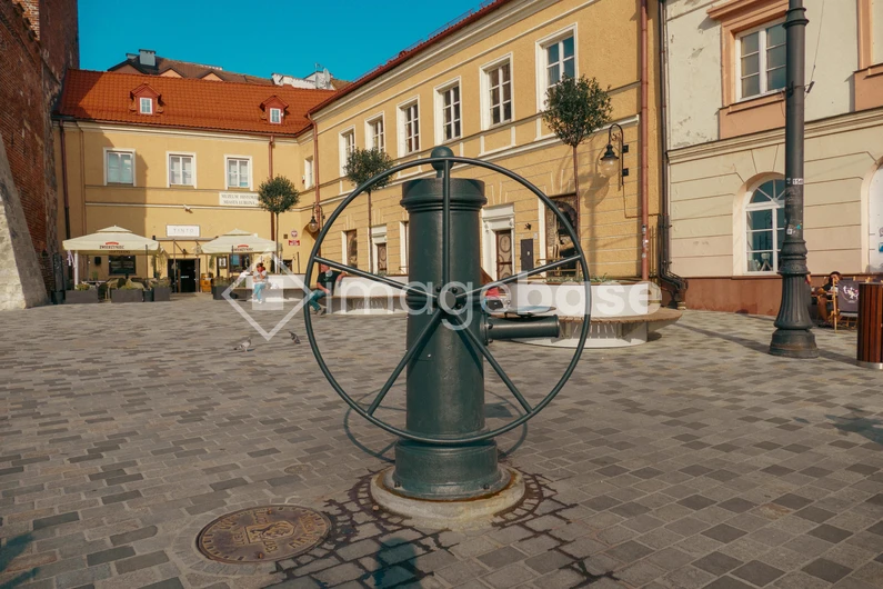 Charming Urban Square