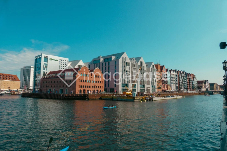 Waterfront Cityscape