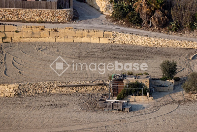 Rustic Stone Terrace