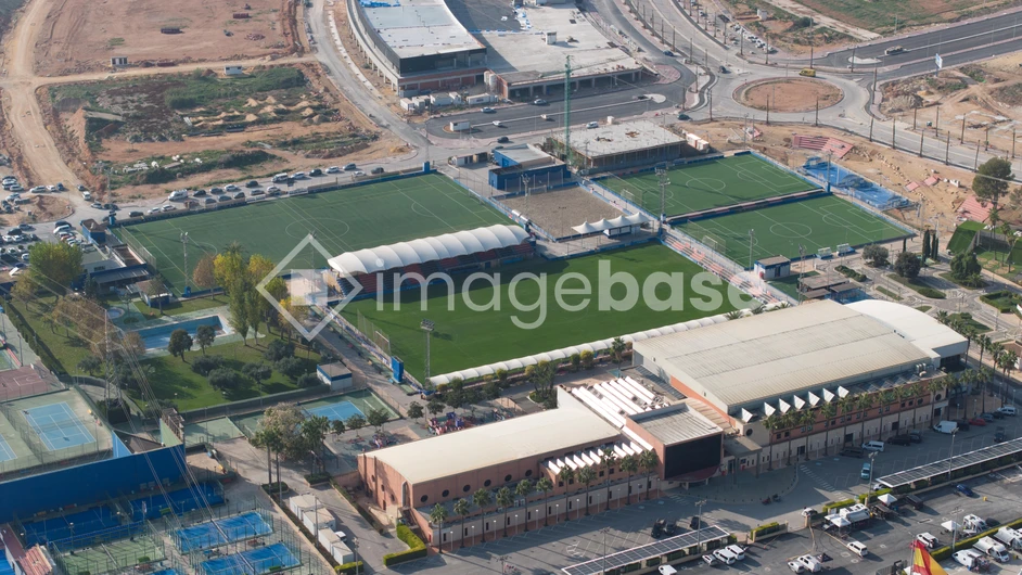Aerial View of Sports Complex
