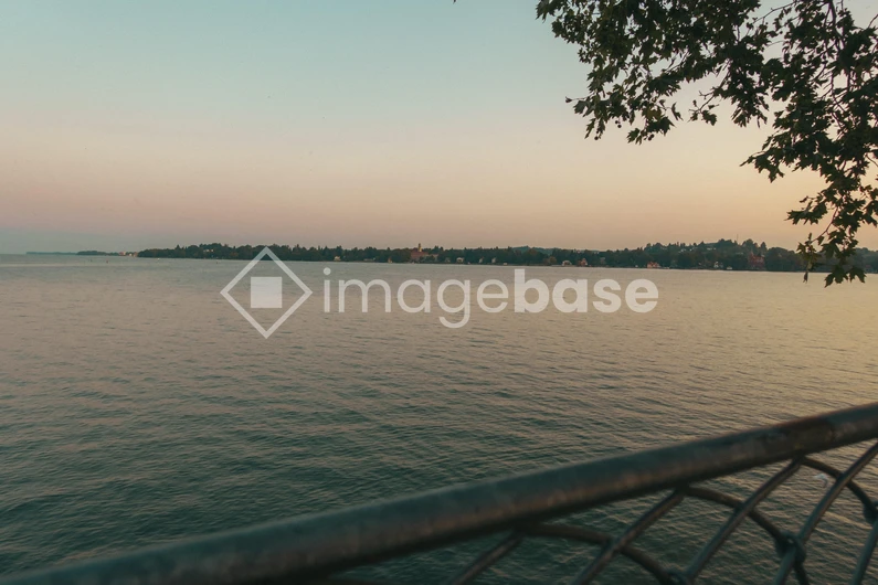 Lakeside Sunset View