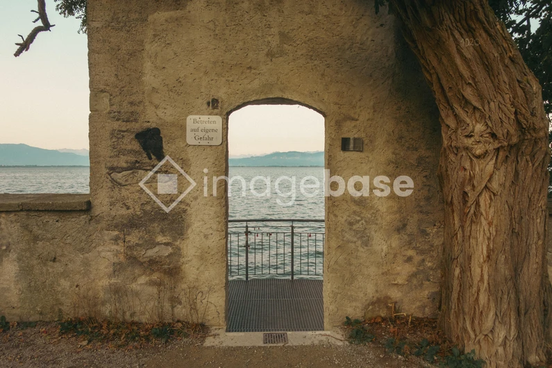 Seaside Stone Archway
