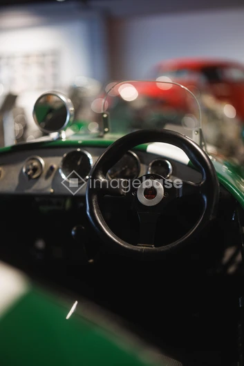 Retro Car Interior