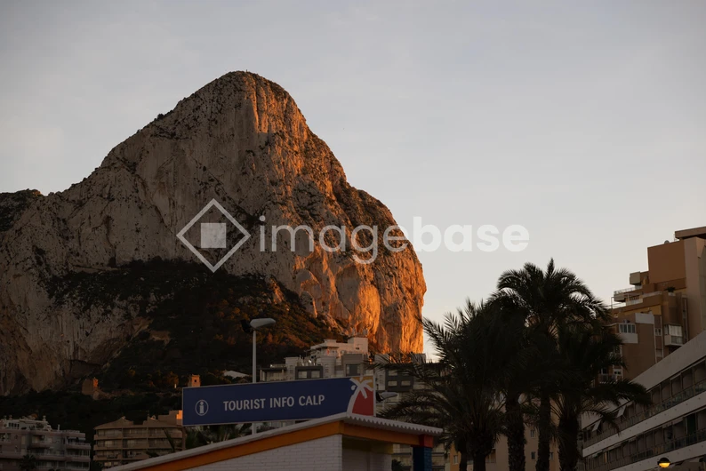 Sunlit Mountain View
