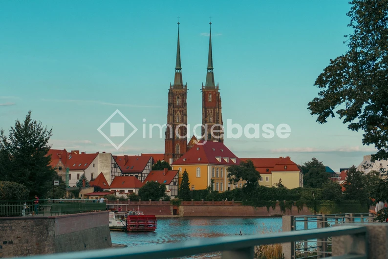 Historic Cathedral by the River