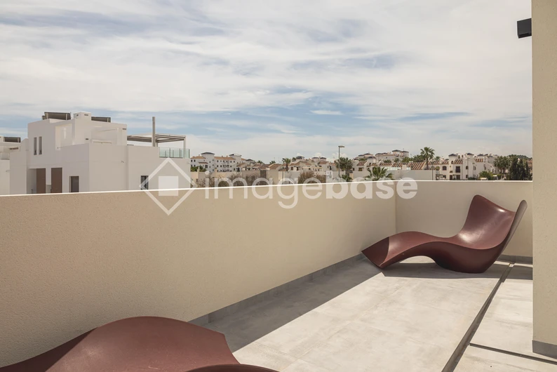 Modern Rooftop Terrace