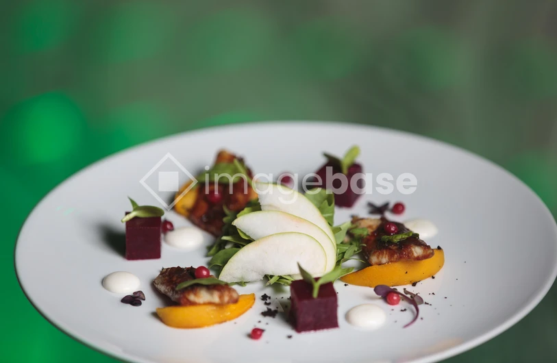 Gourmet Dish Presentation