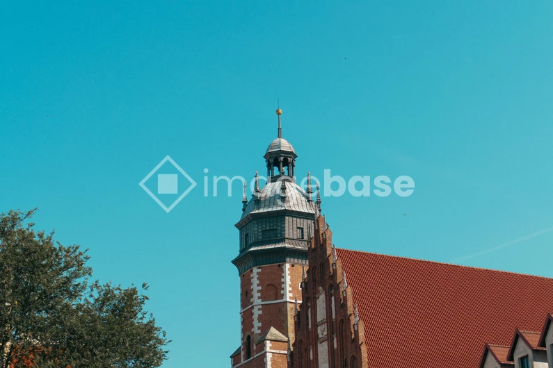 Historic Tower under Clear Sky