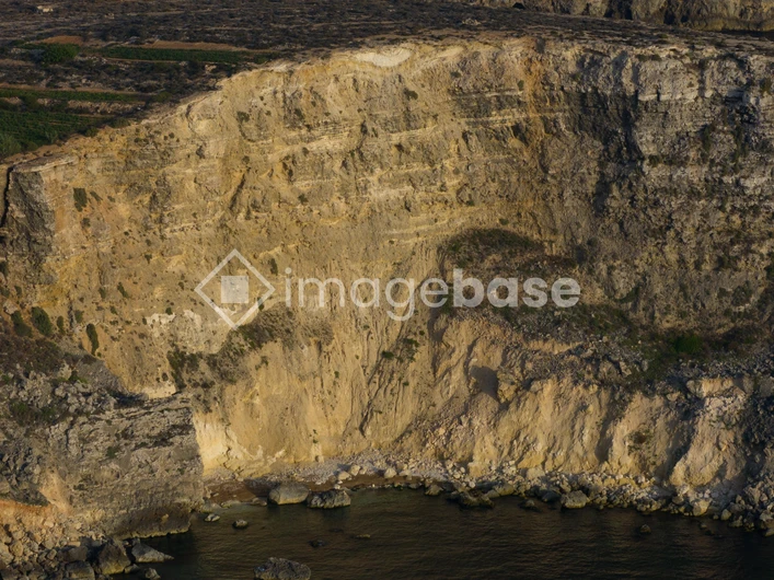Rocky Cliff by the Sea