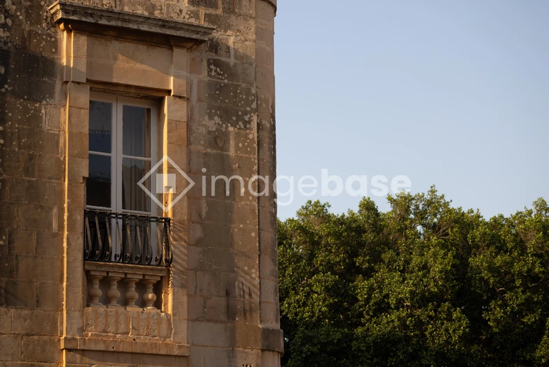 Historic Window in Natural Setting